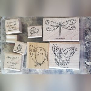 Stampin Up Winged Things Rubber Stamp Set